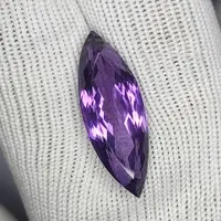 18.80 Carat 100% Natural Unheated Untreated Top Color Purple Amethyst Marquise Shape Cut Loose Gemstone 29x11x10 MM For Making of Jewelry, 18.80 Carat 100% Natural Unheated Untreated Top Color Purple Amethyst Marquise Shape Cut Loose Gemstone 29x11x10 MM For Making of Jewelry,