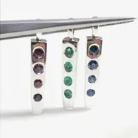 Precious Pendant EMERALD RUBY SAPPHIRE , Sterling silver ,Men n Women Jewelry ,Hand-Forged , High finished , Lovely Valentine Gift For her Precious Pendant EMERALD RUBY SAPPHIRE , Sterling silver ,Men n Women Jewelry ,Hand-Forged , High finished , Lovely Valentine Gift For her