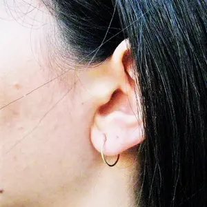 Hoop Earrings, Small Gold Filled Hoop Earrings, Simple Hoop Earrings, Minimalist Hoop Earrings, Dainty Gold Earrings,