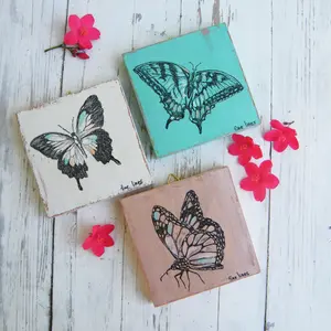 Bedroom Wall Decor, Butterflies Prints, Home Decor, Set of 3 prints, Butterfly Print, Butterfly Wall Hanging, Gift For Her