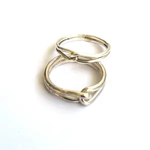 A beautiful modern man or Woman ring, a perfect bold yet simple and clean look.  The rings can be customized