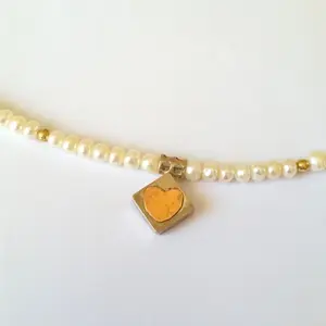 Pearl Necklace - Boho Statement Necklace - Pearl Wedding Necklace - Pearl Jewelry - Bridal Necklace - Bohemian Jewelry - June Birthstone