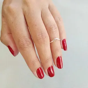 Silver Minimalist Chevron Ring, Adjustable Ring, Dainty Geometric Ring, Simple Hammered Ring, Stacking knuckle Ring,