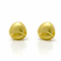 Shell shape 18k Gold post earrings, Bridal Earrings,18k Gold earrings, Geometric earrings, Gold stud earrings, Gift for her, Fine jewelry Shell shape 18k Gold post earrings, Bridal Earrings,18k Gold earrings, Geometric earrings, Gold stud earrings, Gift for her, Fine jewelry