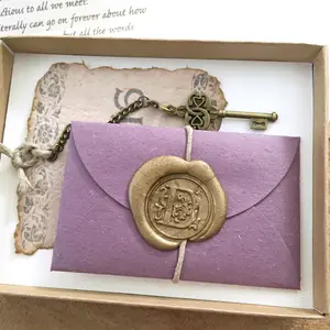 Customized Anniversary gift, 2 years together, Anniversary 1 year paper gift, Key to My Heart, Your romantic love message