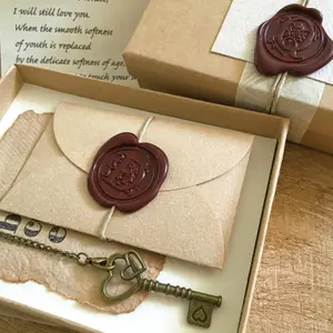 Long distance boyfriend gift, Personalized Message in a box, Military Love, Miss you gift, Thinking of you, Key to your heart Custom letter