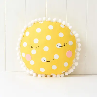 Happy sun Nursery / Kids Rooms Pillow