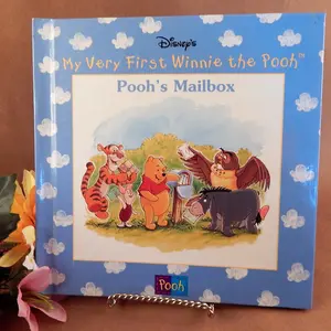 Book Poohs Mailbox Disneys My Very First Winnie the Pooh Vintage 1999 Illustrated Animal Picture Story Gift Book for Children