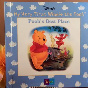 Book Poohs Best Place Disneys My Very First Winnie the Pooh Vintage 1999 Illustrated Animal Picture Story Hardback Gift Book for Children