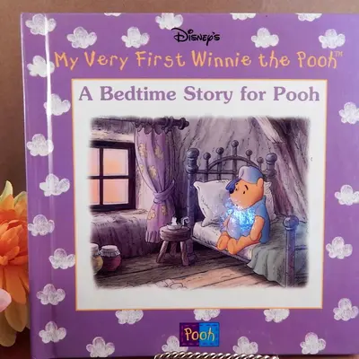 Book A Bedtime Story for Pooh Disneys My Very First Winnie the Pooh Vintage 1999 Illustrated Animal Picture Story Hardback Gift Book for Children