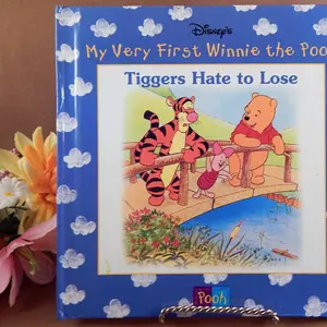 Book Tiggers Hate to Lose Disneys My Very First Winnie the Pooh Color Illustrated Animal Picture Story Hardback Gift Book for Children Eeyore Piglet O