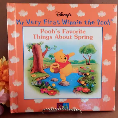 Book Poohs Favorite Things About Spring Disneys My Very First Winnie the Pooh Color Illustrated Animal Picture Story Hardback Gift Book