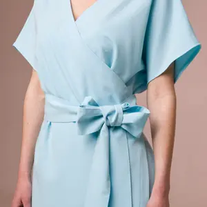 Kimono Sleeve Dress with belt