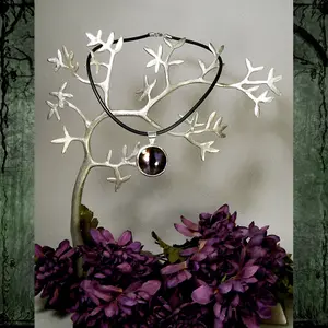 Stellar Brown Dragon eye Pendant on an 18" cord