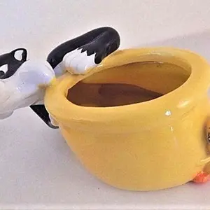 Tweety Bird Planter Sylvester Cat Trinket Dish Warner Brothers Looney Tunes Home Decor
