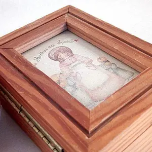 Jewelry Box Ring Keeper Mothers are Special Wooden Gift for Mom Vintage Keepsake Trinket Storage Box