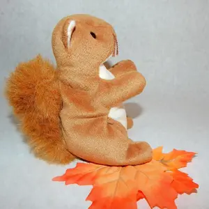 Squirrel Stuffed Plush Animal 6" TY Beanie Baby Collectible Toy