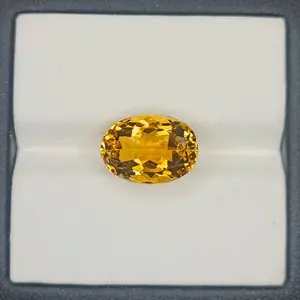 100% Natural Citrine, Merchant Stone of Wealth, Oval Shape,  Loose gemstone, 04.40 Carat 12x9x7 MM, Unheated And Untreated For Citrine Ring