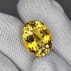 100% Natural Brandy Color Citrine, Oval Shape, Loose Gemstone, 10.20 Carat 15x11x10 MM, Unheated And Untreated for Citrine Ring and Jewelry