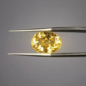 100% Natural Citrine, Merchant Stone of Wealth, Oval Shape,  Loose gemstone, 06.65 Carat 13x10x8 MM, Unheated And Untreated For Citrine Ring