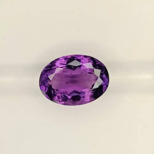 06.80 Carat 100% Natural Unheated Untreated Top Color Purple Amethyst Oval Shape Cut Loose Gemstone 14x10x8 MM best for Jewelry and ring
