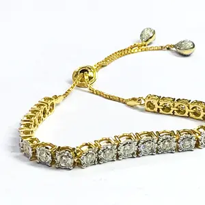 DIAMOND BRACELET,Handmade Diamond Jewelry Bracelets,Wedding Jewelry ,Bridal Gift ,Women Bracelets,Gift for her