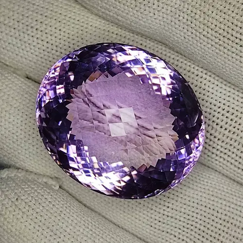 93.00 Carat 100% Natural Unheated Untreated Top Pink Amethyst Oval Shape Emerald Cut Loose Gemstone 32x27x22 MM, Pink Amethyst Pendant Ring