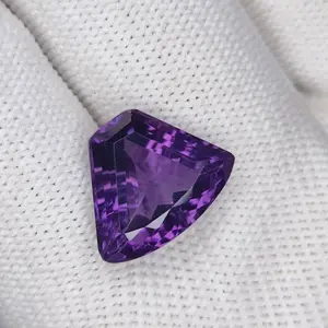 8.35 Carat 12x16x9 Purple Amethyst 100% Natural Fancy Shape Loose Gemstone, February Birthstone, Amethyst Ring, Valentine gift