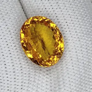 100% Natural Brandy Color Citrine, Oval Shape, Loose Gemstone, 8.85 Carat 14x11x9 MM, Unheated And Untreated for Citrine Ring and Jewelry