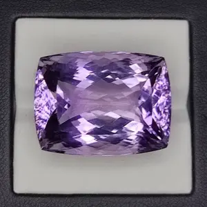 50.00 Carat 100% Natural Unheated Untreated Top Pink Amethyst Rectangle Shape Emerald Cut Loose Gemstone 26x19x15 MM, Pink Amethyst Pendant