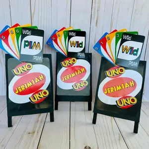 Uno Party Decorations, Uno First Birthday, Party Centerpiece, Party Sign