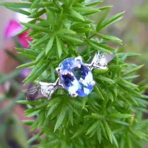 AQUAMARINE STATEMENT RINGS ,Sterling silver ,March birthstone ,Engagement ring ,Aquamarine Jewelry