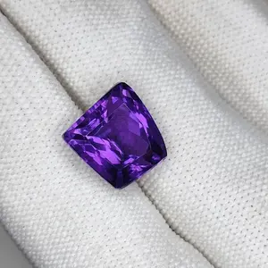 8.00 Carat 12x12x9 Purple Amethyst 100% Natural Fancy Shape Loose Gemstone, February Birthstone, Amethyst Ring, Valentine gift