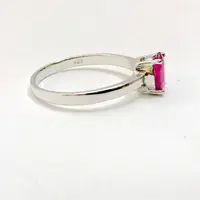 RUBY RING-Gift For her,Fine Jewelry, Red Ruby Gemstone , July birthstone. RUBY RING-Gift For her,Fine Jewelry, Red Ruby Gemstone , July birthstone.
