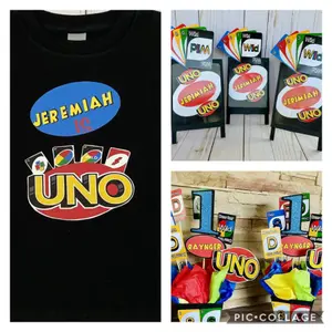Uno Party Decorations, Uno Birthday, Uno first birthday, centerpieces, Uno shirt
