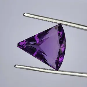 13.60 Carat 19x18x10 Purple Amethyst 100% Natural Fancy Shape Loose Gemstone, February Birthstone, Amethyst Ring, Valentine gift