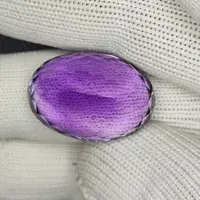 39.00 Carat 100% Natural Unheated Untreated Top Color Purple Amethyst Oval Shape Cut Loose Gemstone 25x17x14 MM For Making of Jewelry, 39.00 Carat 100% Natural Unheated Untreated Top Color Purple Amethyst Oval Shape Cut Loose Gemstone 25x17x14 MM For Making of Jewelry,