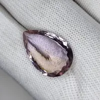 14.15 carat 100% Natural Unheated and Untreated Ametrine Pear shape Cut Loose Gemstone 22x15x8 MM for making of jewelry / ring. 14.15 carat 100% Natural Unheated and Untreated Ametrine Pear shape Cut Loose Gemstone 22x15x8 MM for making of jewelry / ring.