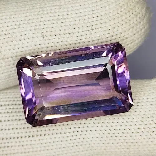 28.90 Carat 100% Natural Untreated 23x15x10 MM Ametrine Rectangle Shape Loose Gemstone Double Ametrine, Bi Color Ametrine, Ametrine Pandent