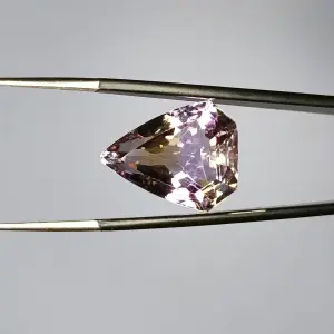 16.30 carat 100% Natural Unheated and Untreated Ametrine Round Cut Loose Gemstone 19x15x11 MM for making of jewelry / ring.