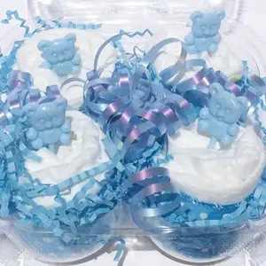 bodysuit cupcakes, Baby Boy Cupcakes, Baby Boy Gift Baskets, Diaper Cupcakes, Gifts under 25, Newborn Baby Gift, Boy Diaper Cakes