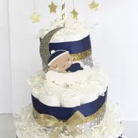 Twinkle Twinkle Little Star Diaper Cake, Moon Star baby boy Shower Decorations, Gold stars baby shower decorations, Diaper Cake Shower Gift Twinkle Twinkle Little Star Diaper Cake, Moon Star baby boy Shower Decorations, Gold stars baby shower decorations, Diaper Cake Shower Gift