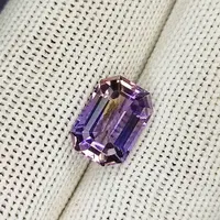 4.80 Carat 100% Natural Untreated 12x8x7 MM Ametrine Rectangle Shape Loose Gemstone Double Ametrine Bi Color Ametrine Ring Pendant Brooch 4.80 Carat 100% Natural Untreated 12x8x7 MM Ametrine Rectangle Shape Loose Gemstone Double Ametrine Bi Color Ametrine Ring Pendant Brooch