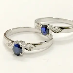 BLUE SAPPHIRE RING ,September Birthstone Ring, wedding band ,statement rings, Christmas special gift