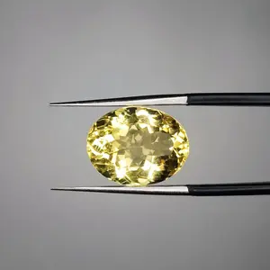 100% Natural Citrine, Merchant stone of wealth, Oval Shape, Loose gemstone, 8.25 Carat 15x11x9 MM For Citrine Ring and Jewelry.