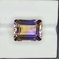 13.40 Carat 100% Natural Untreated 16x12x9 MM Ametrine Rectangle Shape Loose Gemstone Double Ametrine Bi Color Ametrine Ring Pendant Brooch 13.40 Carat 100% Natural Untreated 16x12x9 MM Ametrine Rectangle Shape Loose Gemstone Double Ametrine Bi Color Ametrine Ring Pendant Brooch