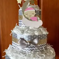 Twinkle Twinkle Little Star Diaper Cake, Moon Star baby boy Shower Decorations, Gold stars baby shower decorations, Diaper Cake Shower Gift Twinkle Twinkle Little Star Diaper Cake, Moon Star baby boy Shower Decorations, Gold stars baby shower decorations, Diaper Cake Shower Gift