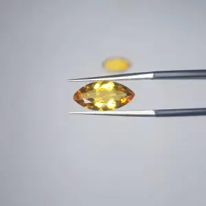 100% Natural Citrine, Merchant Stone of Wealth, Pear Shape pair, Loose gemstone, 5 Carat 14x7x5 MM, Unheated And Untreated for earing