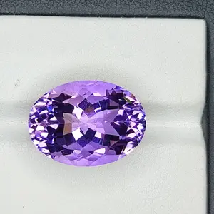 14.55 Carat 100% Natural Untreated 18x13x11 MM Ametrine Oval Shape Loose Gemstone Double Ametrine Bi Color Ametrine Ring Pendant Brooch