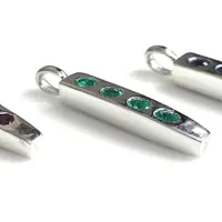 Precious Pendant EMERALD RUBY SAPPHIRE , Sterling silver ,Men n Women Jewelry ,Hand-Forged , High finished , Lovely Valentine Gift For her Precious Pendant EMERALD RUBY SAPPHIRE , Sterling silver ,Men n Women Jewelry ,Hand-Forged , High finished , Lovely Valentine Gift For her
